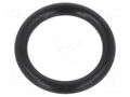 O-ring gasket; NBR caoutchouc; Thk: 1.5mm; Øint: 8mm; black ORING USZCZELNIENIA TECHNICZNE O-8X1.5-70-NBR