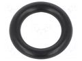 O-ring gasket; NBR caoutchouc; Thk: 2mm; Øint: 7mm; black ORING USZCZELNIENIA TECHNICZNE O-7X2-70-NBR