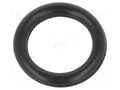 O-ring gasket; NBR caoutchouc; Thk: 1.5mm; Øint: 7mm; black ORING USZCZELNIENIA TECHNICZNE O-7X1.5-70-NBR