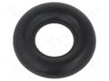 O-ring gasket; NBR caoutchouc; Thk: 3.5mm; Øint: 6mm; black ORING USZCZELNIENIA TECHNICZNE O-6X3.5-70-NBR