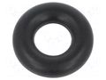 O-ring gasket; NBR caoutchouc; Thk: 3mm; Øint: 5mm; black ORING USZCZELNIENIA TECHNICZNE O-5X3-70-NBR