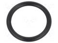 O-ring gasket; NBR caoutchouc; Thk: 3.5mm; Øint: 25mm; black ORING USZCZELNIENIA TECHNICZNE O-25X3.5-70-NBR