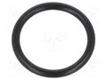 O-ring gasket; NBR caoutchouc; Thk: 3mm; Øint: 24mm; black ORING USZCZELNIENIA TECHNICZNE O-24X3-70-NBR