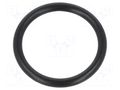 O-ring gasket; NBR caoutchouc; Thk: 3mm; Øint: 24mm; black ORING USZCZELNIENIA TECHNICZNE O-24X3-70-NBR