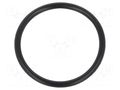 O-ring gasket; NBR caoutchouc; Thk: 2mm; Øint: 24mm; black ORING USZCZELNIENIA TECHNICZNE O-24X2-70-NBR
