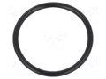 O-ring gasket; NBR caoutchouc; Thk: 2mm; Øint: 24mm; black ORING USZCZELNIENIA TECHNICZNE O-24X2-70-NBR