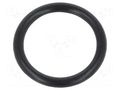 O-ring gasket; NBR caoutchouc; Thk: 3mm; Øint: 21mm; black ORING USZCZELNIENIA TECHNICZNE O-21X3-70-NBR