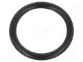 O-ring gasket; NBR caoutchouc; Thk: 3mm; Øint: 21mm; black ORING USZCZELNIENIA TECHNICZNE O-21X3-70-NBR