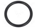 O-ring gasket; NBR caoutchouc; Thk: 2.5mm; Øint: 20mm; black ORING USZCZELNIENIA TECHNICZNE O-20X2.5-70-NBR