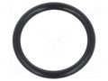 O-ring gasket; NBR caoutchouc; Thk: 2.5mm; Øint: 20mm; black ORING USZCZELNIENIA TECHNICZNE O-20X2.5-70-NBR
