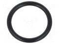 O-ring gasket; NBR caoutchouc; Thk: 2.5mm; Øint: 19mm; black ORING USZCZELNIENIA TECHNICZNE O-19X2.5-70-NBR