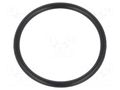 O-ring gasket; NBR caoutchouc; Thk: 1.5mm; Øint: 19mm; black ORING USZCZELNIENIA TECHNICZNE O-19X1.5-70-NBR
