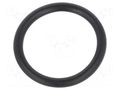 O-ring gasket; NBR caoutchouc; Thk: 2mm; Øint: 15mm; black ORING USZCZELNIENIA TECHNICZNE O-15X2-70-NBR