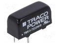 Converter: DC/DC; 3W; Uin: 43÷160VDC; Uout: 15VDC; Uout2: -15VDC TRACO POWER TMR3-7223WIR