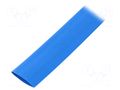Heat shrink sleeve; glueless,flexible; 2: 1; 19mm; L: 10m; blue TE Connectivity CGPT-19/9.5-6-10