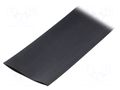 Heat shrink sleeve; glueless,flexible; 2: 1; 51mm; L: 10m; black TE Connectivity CGPT-51/26-0-10
