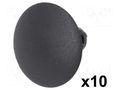 Trim clip; 10pcs; Alfa Romeo,Fiat,Lancia; OEM: 735266957; black ROMIX RX-10180