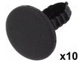 Trim clip; 10pcs; Ford,VW; OEM: 823863203C; L: 17.4mm; polyamide ROMIX RX-10450