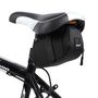 Wozinsky small bicycle saddle bag 0.6 l black (WBB8BK black), Wozinsky 5907769300394 5907769300394