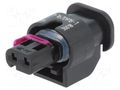 Connector: automotive; plug; female; MCON 1.2; Locking Lance TE Connectivity 1-1670916-1