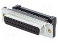connector 25 POS HDF RCPT, MS, LEAD FREE TE Connectivity 1658610-2