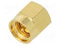 Connector: SMA; terminator; male; straight; 50Ω; PTFE; gold-plated AMPHENOL RF 132360