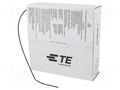 Heat shrink sleeve; glueless; 2: 1; 1.6mm; L: 10m; black; CGPT TE Connectivity CGPT-R-1.6-0