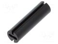 Spacer sleeve; LED; Øout: 4.8mm; ØLED: 3mm; L: 17mm; black; UL94V-0 DREMEC DR8GE04V80260