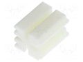 Spacer sleeve; LED; ØLED: 3mm; L: 7mm; natural; UL94V-2; polyamide DREMEC DR8GE04V80263