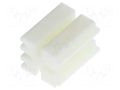 Spacer sleeve; LED; ØLED: 3mm; L: 7mm; natural; UL94V-2; polyamide DREMEC DR8GE04V80263