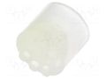 Spacer sleeve; LED; Øout: 5.1mm; ØLED: 5mm; L: 5.1mm; natural DREMEC DR8GE04V80386