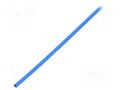 Heat shrink sleeve; glueless,flexible; 2: 1; 1.6mm; L: 1.2m; blue TE Connectivity RNF-100-1/16-6-STK