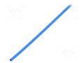 Heat shrink sleeve; glueless,flexible; 2: 1; 1.6mm; L: 1.2m; blue TE Connectivity RNF-100-1/16-6-STK