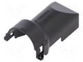 Cover; LEAVYSEAL,x-1534127-x; PIN: 21; black TE Connectivity 9-1394050-1