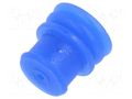 Gasket for wire; blue; Øcable: 1.4÷2.1mm; MCP 6.3/4.8K,SPT TE Connectivity 963243-1