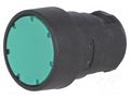 Switch: push-button; 16mm; Stabl.pos: 1; green; 3SB2000 SIEMENS 3SB2000-0AE01