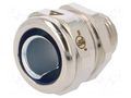 Straight terminal connector; Thread: metric,outside; brass; IP68 ANAMET EUROPE SLB3/8-M16X1.5