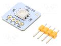 Module robotics: LED; 3.3÷5VDC; 15x15mm; 5050; Colour: RGB DFROBOT DF-DFR0238