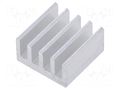 Heatsink; silver; 13x13x7mm; Arduino,Raspberry Pi; aluminium DFROBOT DF-FIT0191
