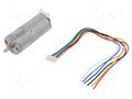Motor: DC; with encoder,with gearbox; 6VDC; 3A; Shaft: D spring DFROBOT DF-FIT0522