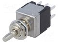 Switch: push-button; Pos: 2; DPDT; 3A/250VAC; ON-(ON); 18x12x11mm NKK SWITCHES EB2061P