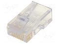 Connector: RJ45; plug; PIN: 8; 8p8c; for cable; IDC,crimped BEL FUSE 940-SP-3088R-A133