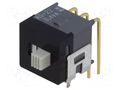 Switch: slide; Pos: 2; DPDT; 0.01A/28VAC; 0.01A/28VDC; ON-ON; AS NKK SWITCHES AS22AH