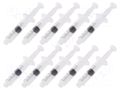Syringe; 5ml; transparent; Luer Lock; polypropylene; 10pcs. FISNAR FIS-5CC-10PK