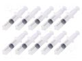Syringe; 60ml; transparent; Luer Lock; polypropylene; 10pcs. FISNAR FIS-60CC-10PK