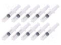 Syringe; 60ml; transparent; Luer Lock; polypropylene; 10pcs. FISNAR FIS-60CC-10PK