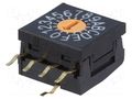 Encoding switch; HEX/BCD; Pos: 16; THT; Rcont max: 100mΩ; FR01 NKK SWITCHES FR01FR16H-S