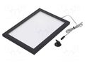 Lamp: LED light panel; 6500K; Lumaire Magnetic Sim; single sided LEDDEX LUM-MAG-A4-OS-B-6K