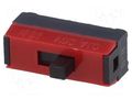 Switch: slide; Pos: 2; SPDT; 0.1A/30VDC; ON-ON; vertical; -15÷60°C NKK SWITCHES SS12SBP2