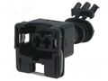 Connector: automotive; plug; female; JPT; PIN: 2; for cable; black TE Connectivity 282762-1